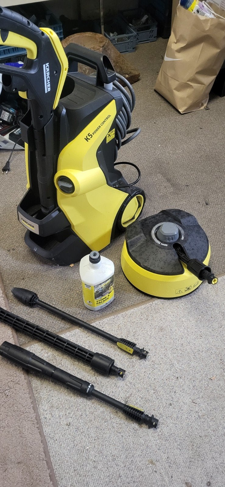 Kärcher K5 Power Control hogedrukreiniger met accessoires, Ophalen, Kärcher, Elektrisch, Met regelbare waterdruk