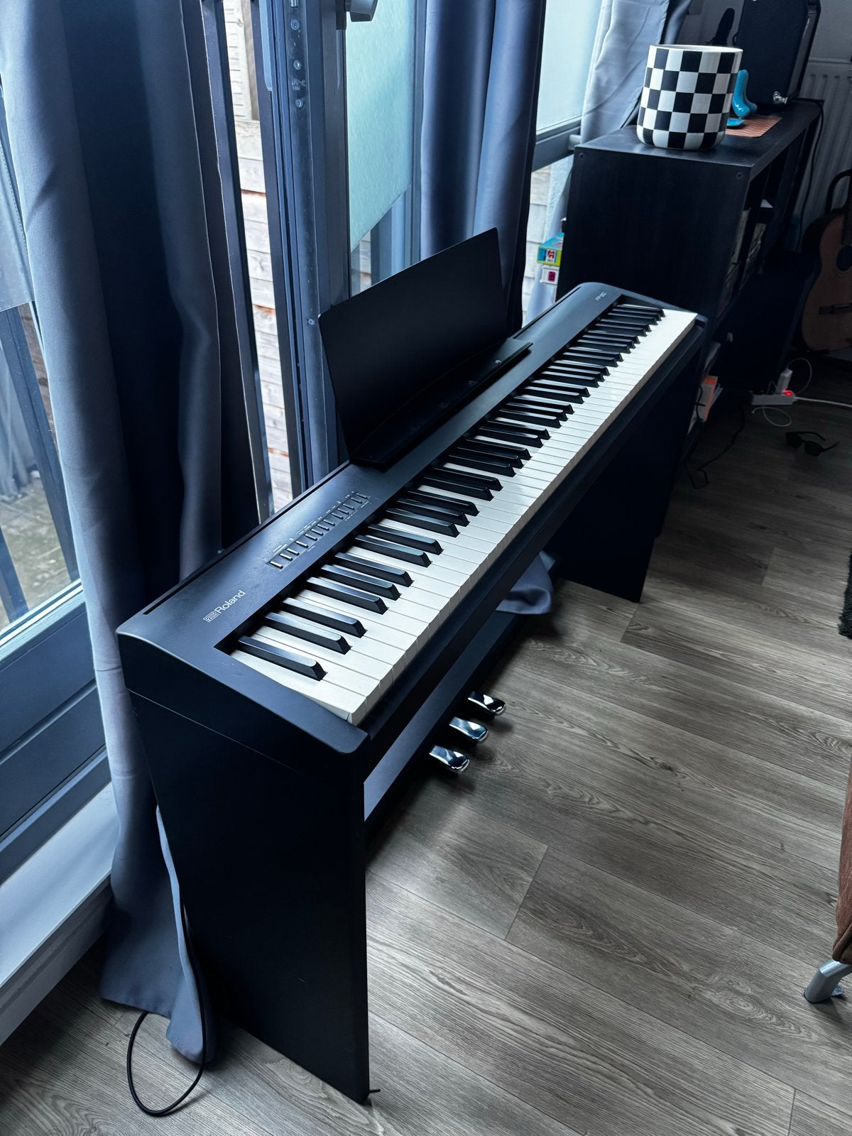 Roland FP-30 Digitale Piano - Zwart, Zo goed als nieuw, Muziek en Instrumenten, Piano's, Ophalen, Zwart, Digitaal, Zo goed als nieuw