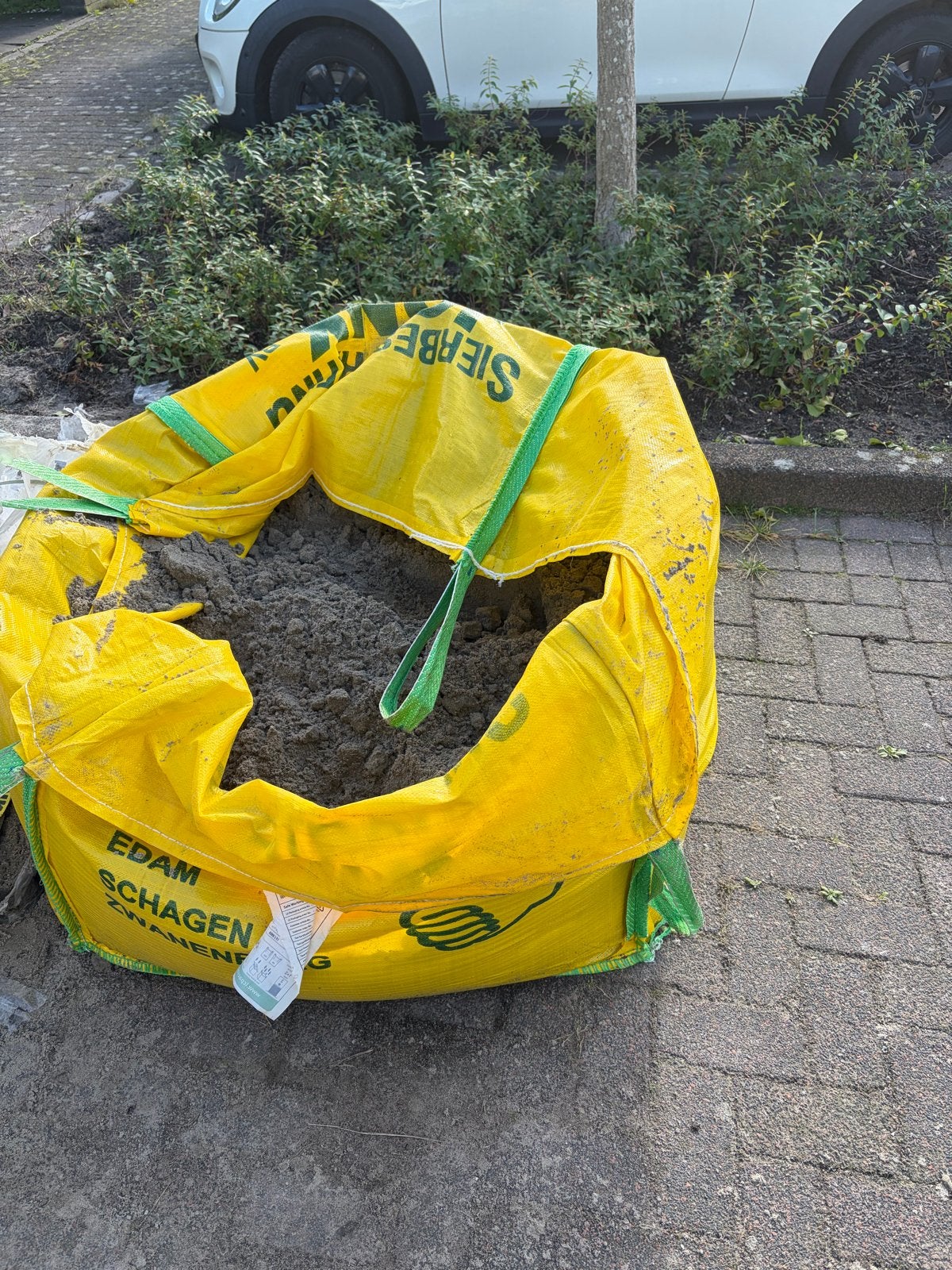 Big bag zand - Ophoogzand/Straatzand, Tuin en Terras, Ophalen, Overige typen