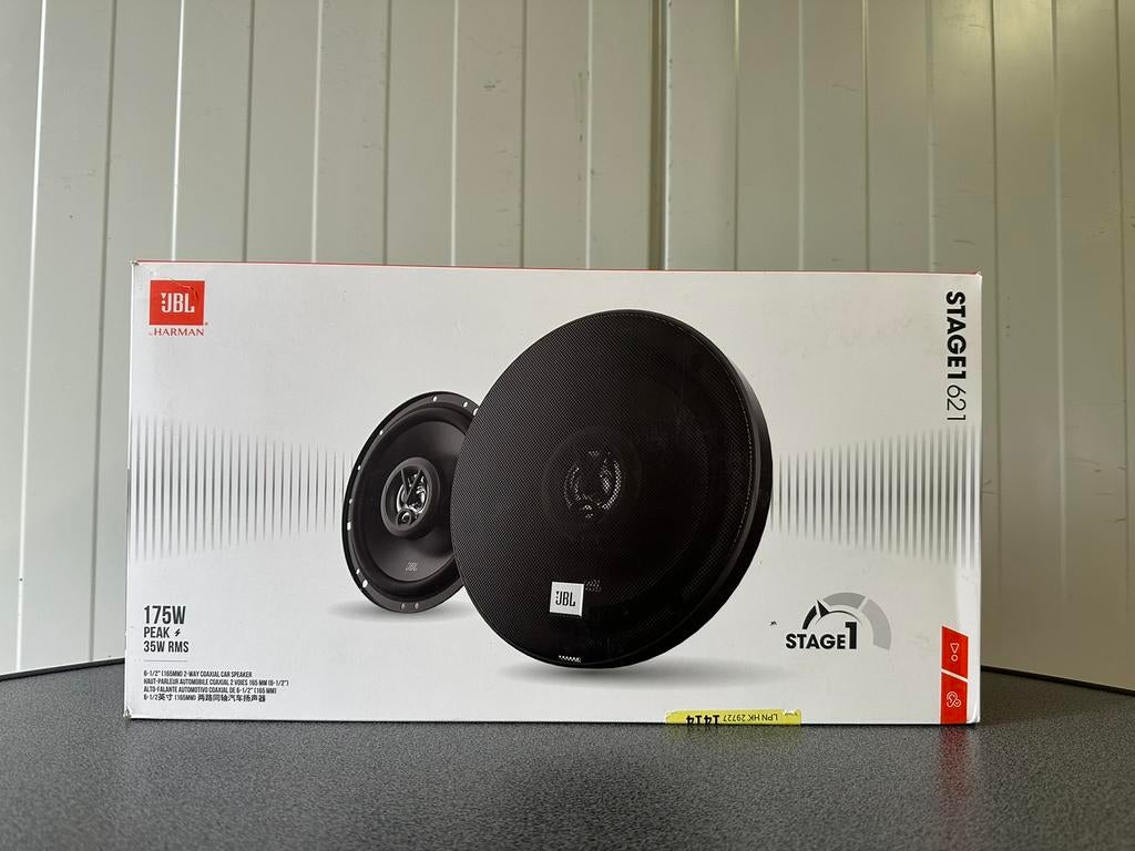 JBL STAGE1 621 - 16 cm (6,5) 2-weg coaxiale speakers 175W, Auto diversen, Autospeakers, Zo goed als nieuw, Ophalen of Verzenden