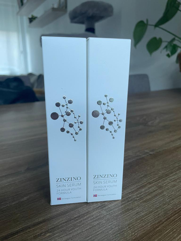2x Zinzino Skin Serum 50ml – nieuw – winkelwaarde €236, Ophalen of Verzenden, Nieuw, Gehele gezicht, Verzorging