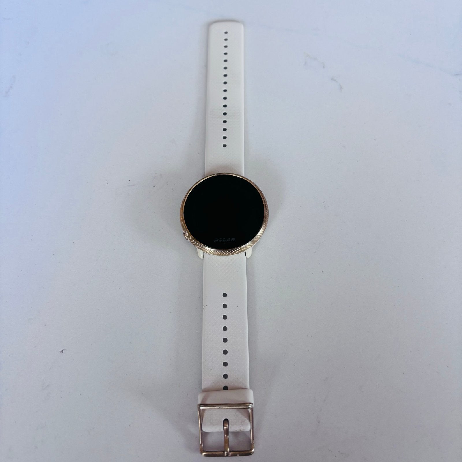 Polar Ignite 2 Fitness Smartwatch - Wit/Goud, Afstand, Wit, Ophalen of Verzenden, Zo goed als nieuw
