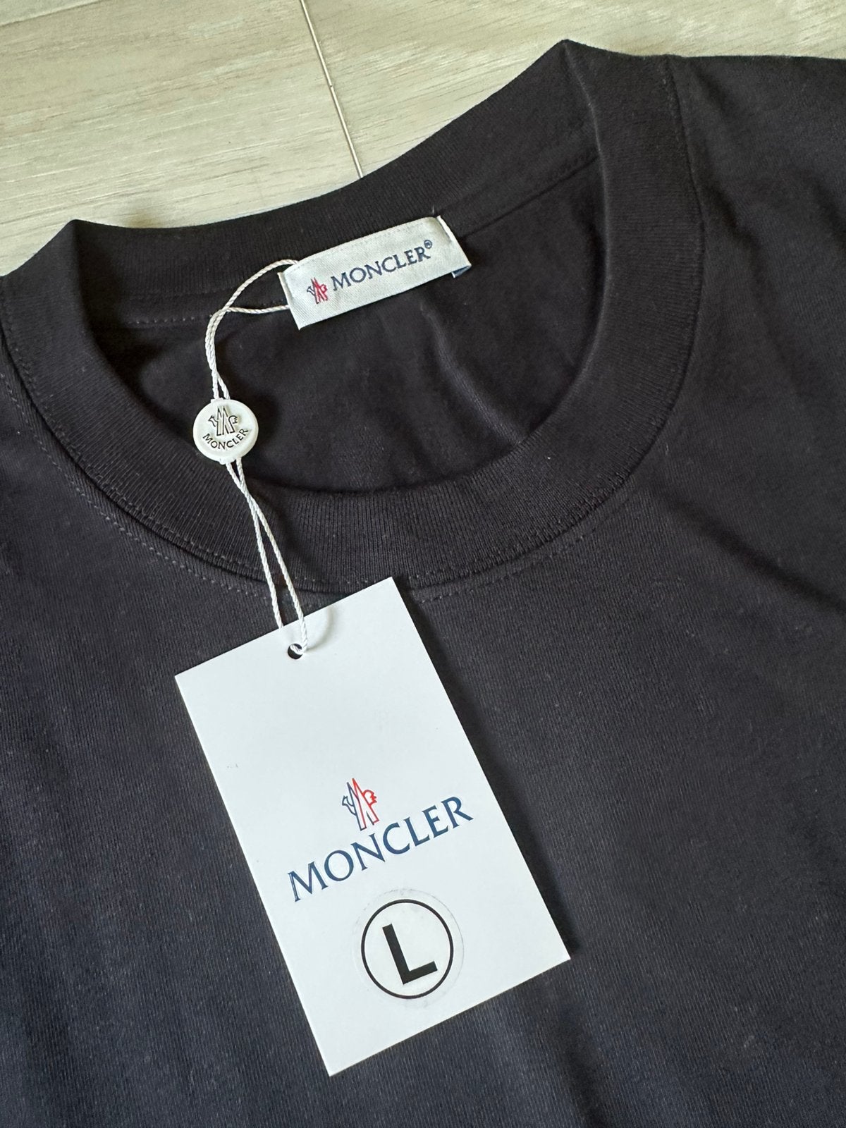 moncler shirt zwart, Ophalen of Verzenden, Nieuw, Maat 52/54 (L), Zwart