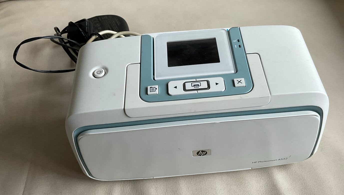 HP Photosmart A532 compacte fotoprinter, Fotoprinter, Inkjetprinter, Kleur printen, Ophalen of Verzenden