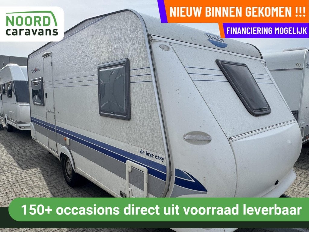 Hobby 460 UFE, FRANSBED, RONDZIT (OUTLETPLEIN), Caravans en Kamperen, Caravans, Serviceluik, Rondzit, Hobby, Bedrijf