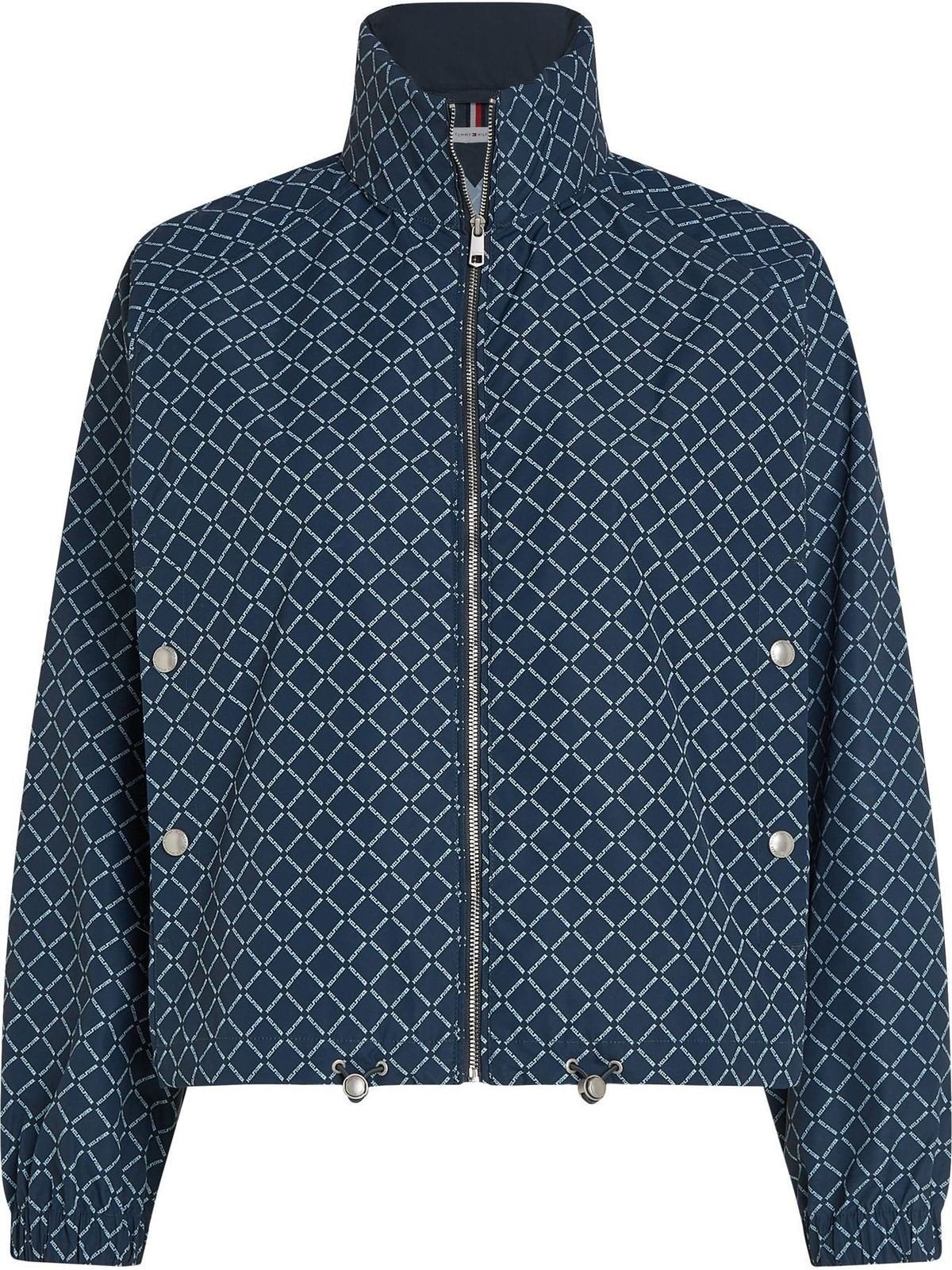 Tommy hilfiger allover print windbreaker nieuw, Blauw, Nieuw, Ophalen of Verzenden, Maat 36 (S)