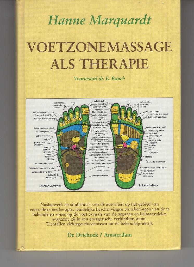 Voetzonemassage als therapie Hanne Marquardt, Ophalen of Verzenden, Zo goed als nieuw, Spiritualiteit algemeen, Overige typen