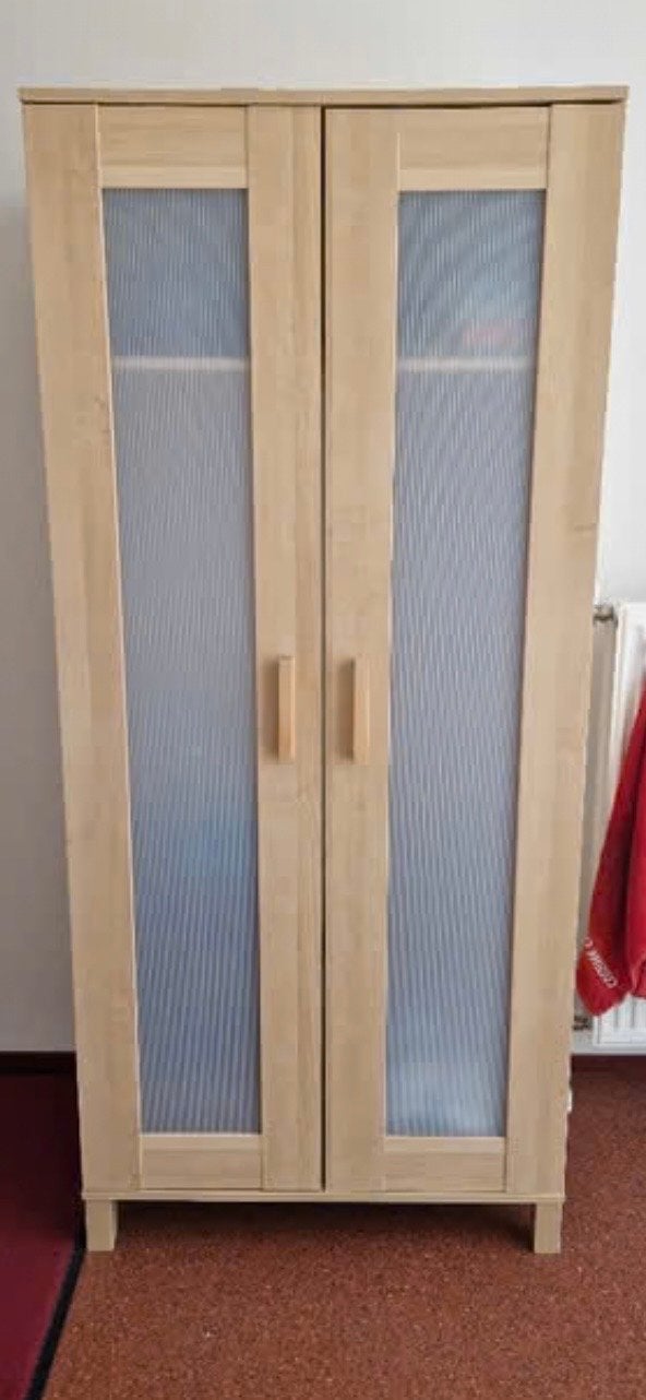 IKEA Brimnes kledingkast - Eiken, Ophalen, Gebruikt, 100 tot 150 cm, Eikenhout