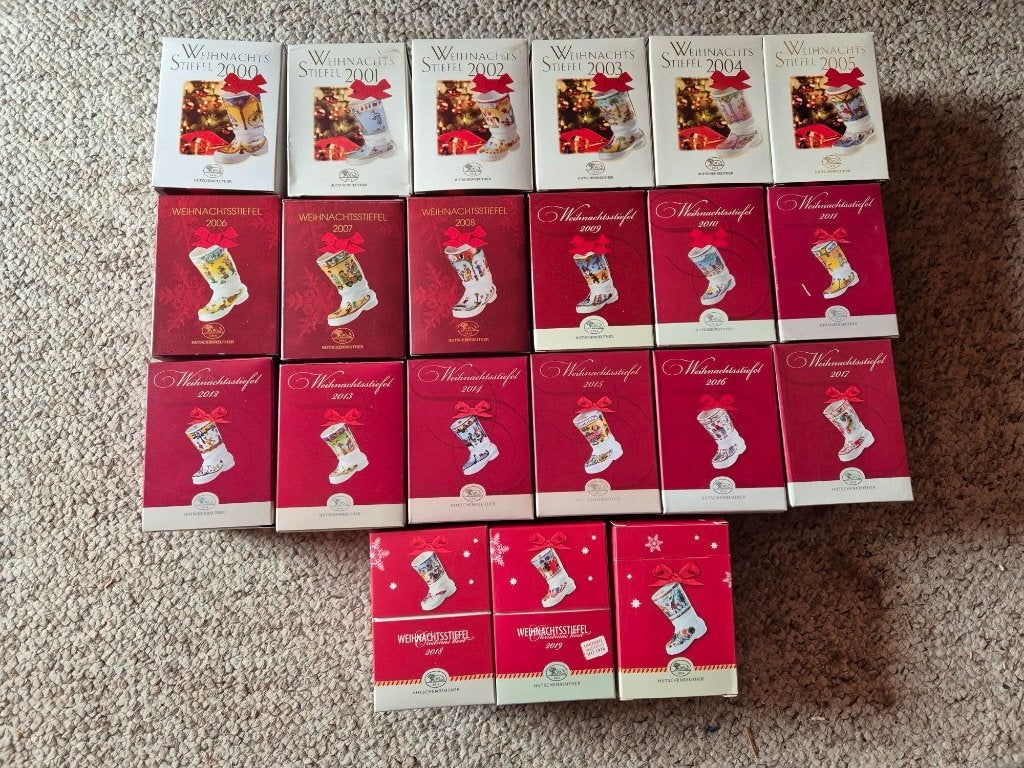 Hutschenreuther klokjes, pegels, sterren en ballen, Diversen, Verzenden, Nieuw