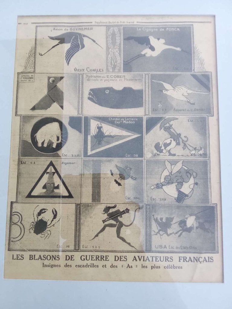 militaire emblemen eerste wereldoorlog, Ophalen of Verzenden, Luchtmacht, Overige gebieden, Embleem of Badge