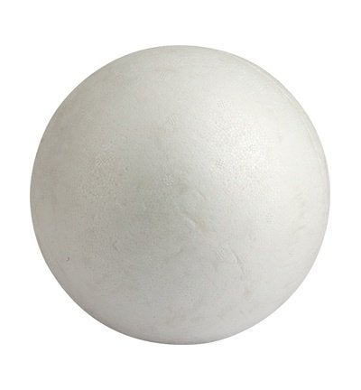 Styropor (piepschuim) bal Ø 10 cm, Hobby en Vrije tijd, Knutselen, Geschikt voor snijden, ., Overige thema's, Nieuw