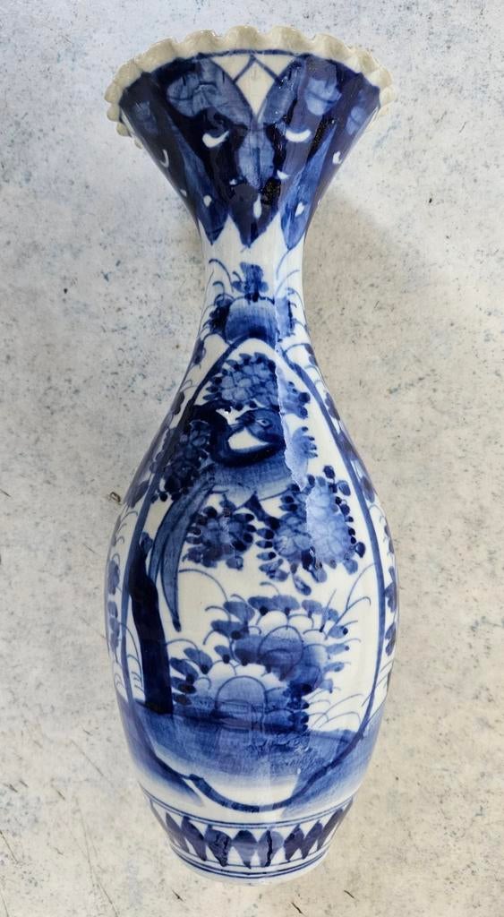 Porseleinen vaas met Chinese tekeningen, Ophalen of Verzenden