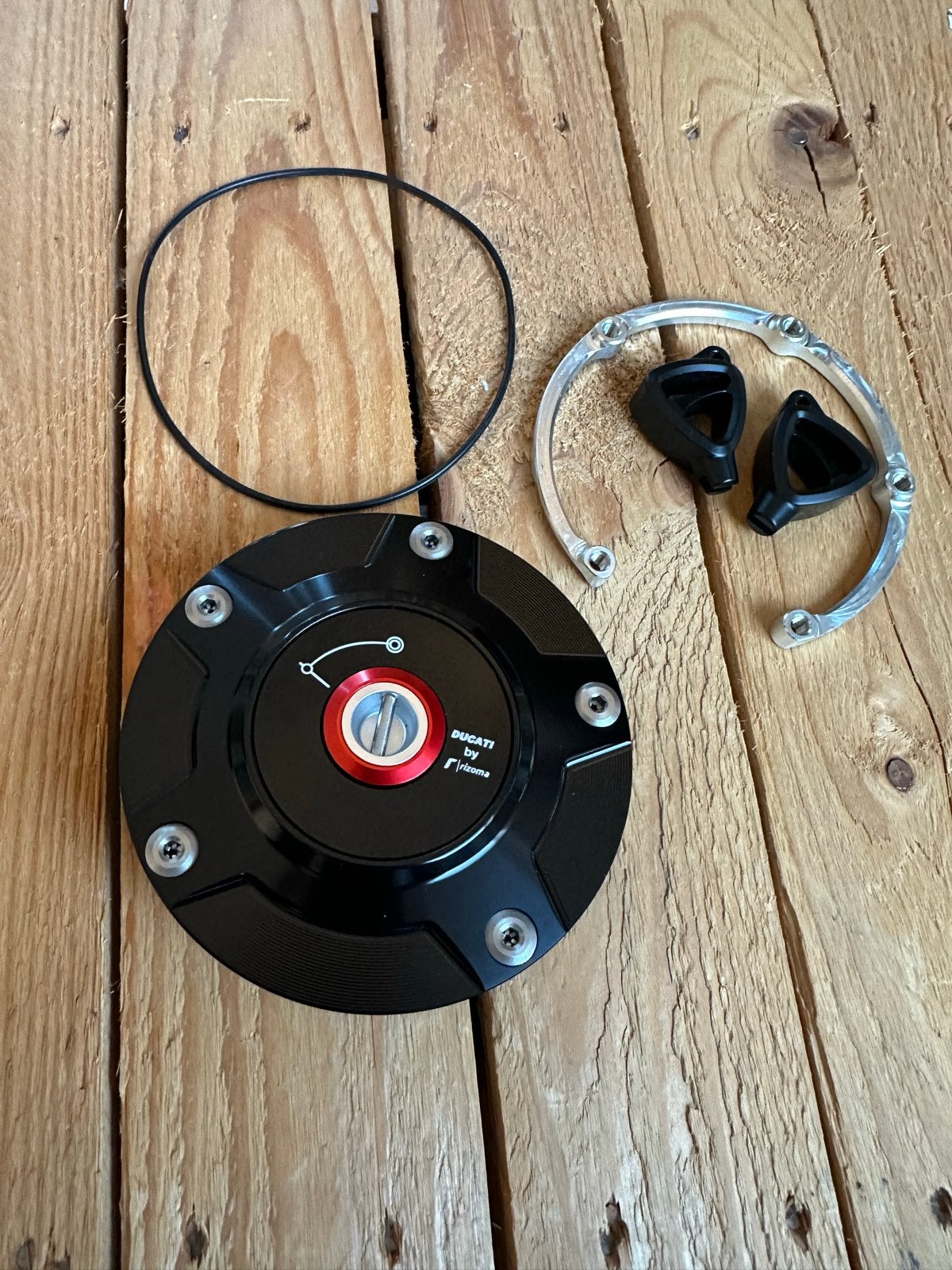 Rizoma Tankdop Ducati Diavel Panigale Streetfighter V2 V4, Motoren, Gebruikt, ., Ophalen of Verzenden, .