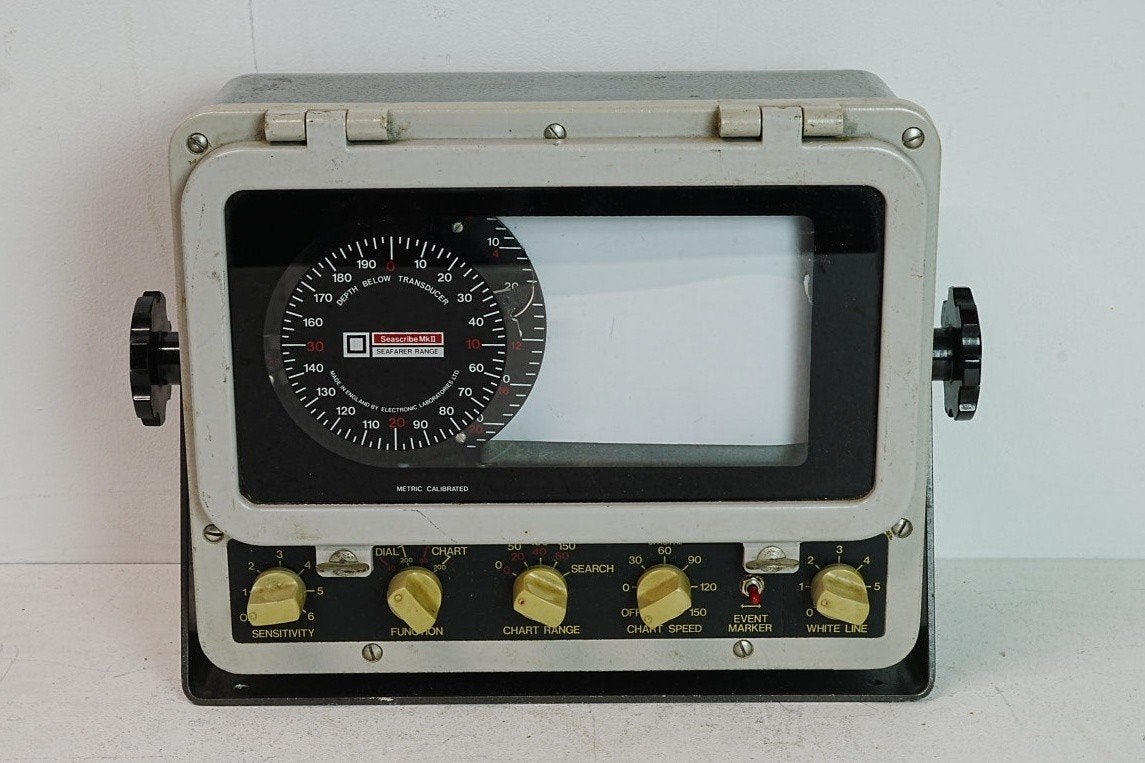 Seascribe MkII Dieptemeter / Fish Finder, Ophalen of Verzenden, Gebruikt, Motorboot of Zeilboot, Overige typen