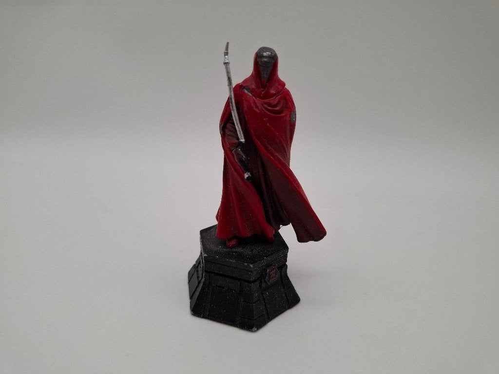 Star wars model Imperial guard, Verzenden, Zo goed als nieuw, 1:35 tot 1:50, Figuur of Figuren