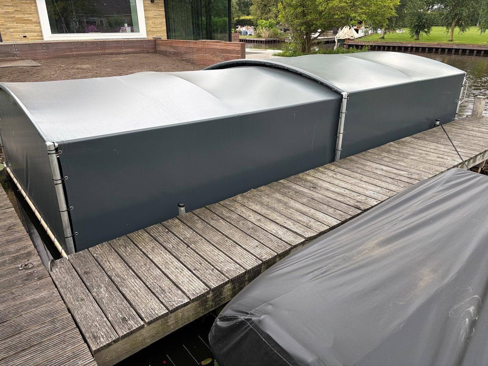 Boothuis voor sloep - 700x300x130 cm, Ophalen, Zo goed als nieuw