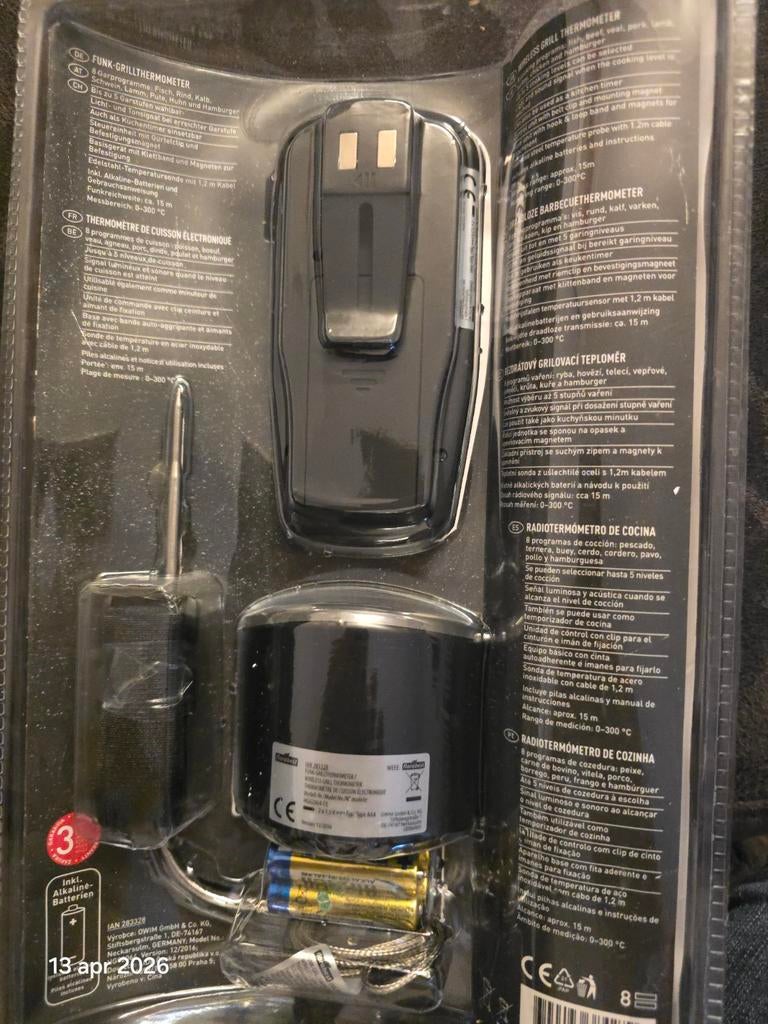 BBQ kerntemperatuur thermometer NIEUW, Ophalen of Verzenden