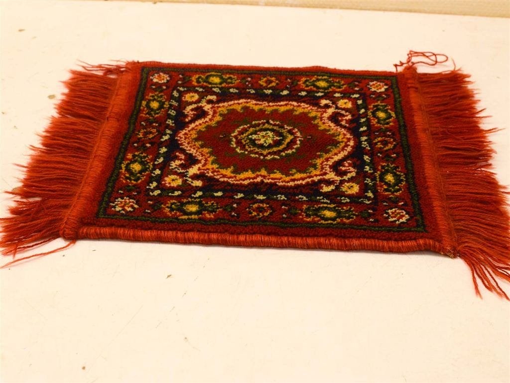 Tafelkleed /onderzetter 52397, Ophalen of Verzenden, Gebruikt, Rood