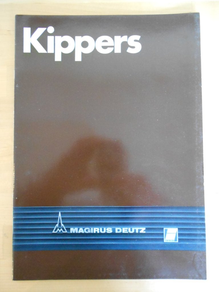 Magirus Kippers Brochure 1980 – Torpedo & Front - Iveco, Magirus, Ophalen of Verzenden, Zo goed als nieuw, Overige merken