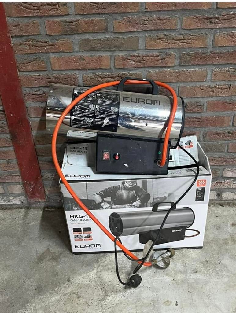 Eurocom HKG-15 gas heater, Ophalen of Verzenden, Nieuw