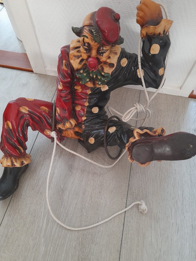 BEELD CLOWN, Verzamelen, Beelden en Beeldjes, Ophalen of Verzenden, Zo goed als nieuw, Overige typen