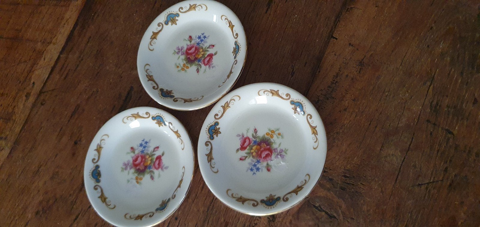 Royal albert Berkeley petit fours schotels 3 stuks, Ophalen of Verzenden