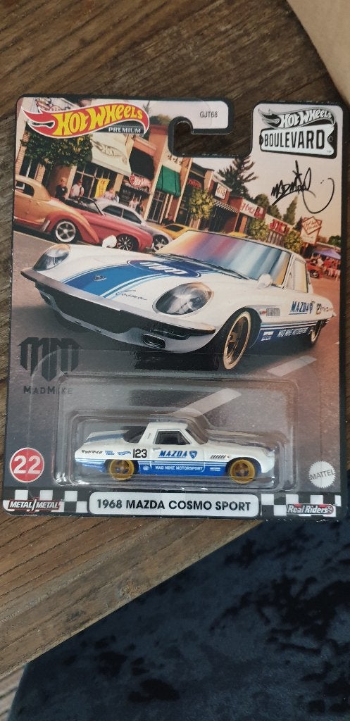 Hot Wheels Premium Boulevard 1968 Mazda Cosmo Sport, Ophalen of Verzenden, Nieuw, Auto