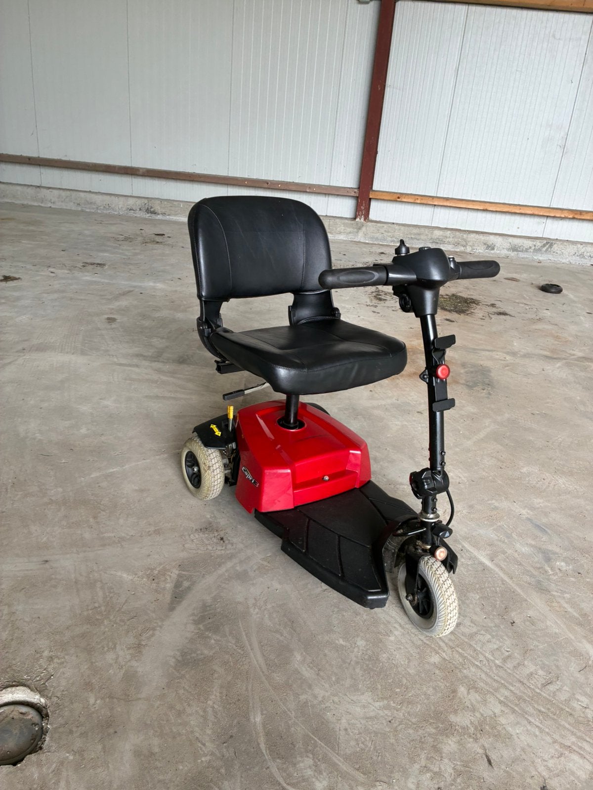Pride Capri 3 scootmobiel elektrische rolstoel, Diversen, Rolstoelen, Ophalen, Inklapbaar, Zo goed als nieuw, Elektrische rolstoel