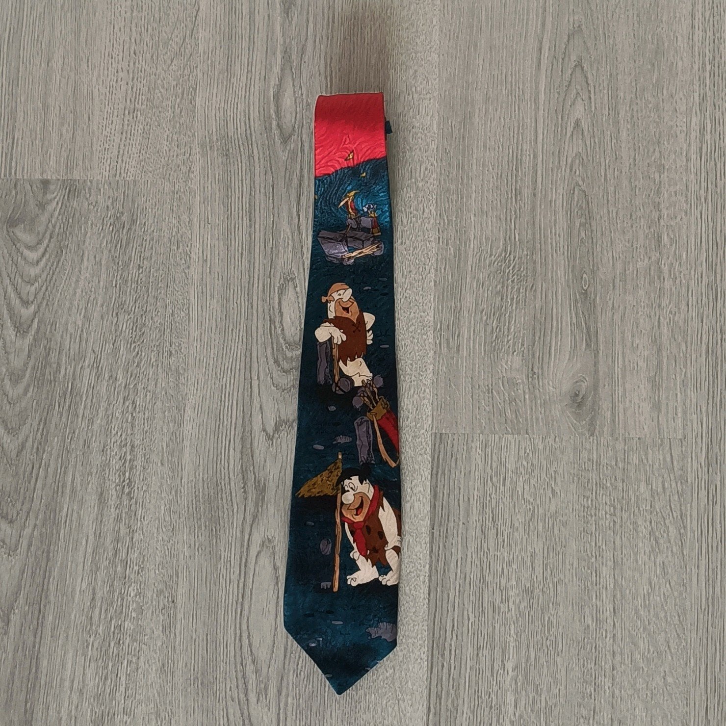 The flintstones stropdas antiek, Kleding | Heren, Stropdassen, Ophalen of Verzenden, Zo goed als nieuw
