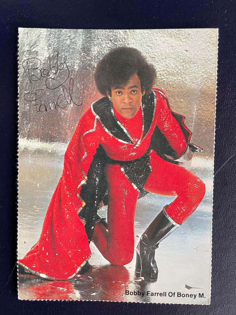 ansichtkaart / kaart van Boney-M / Bobby Farrell., Verzamelen, Verzenden, 1960 tot 1980, Sterren en Beroemdheden