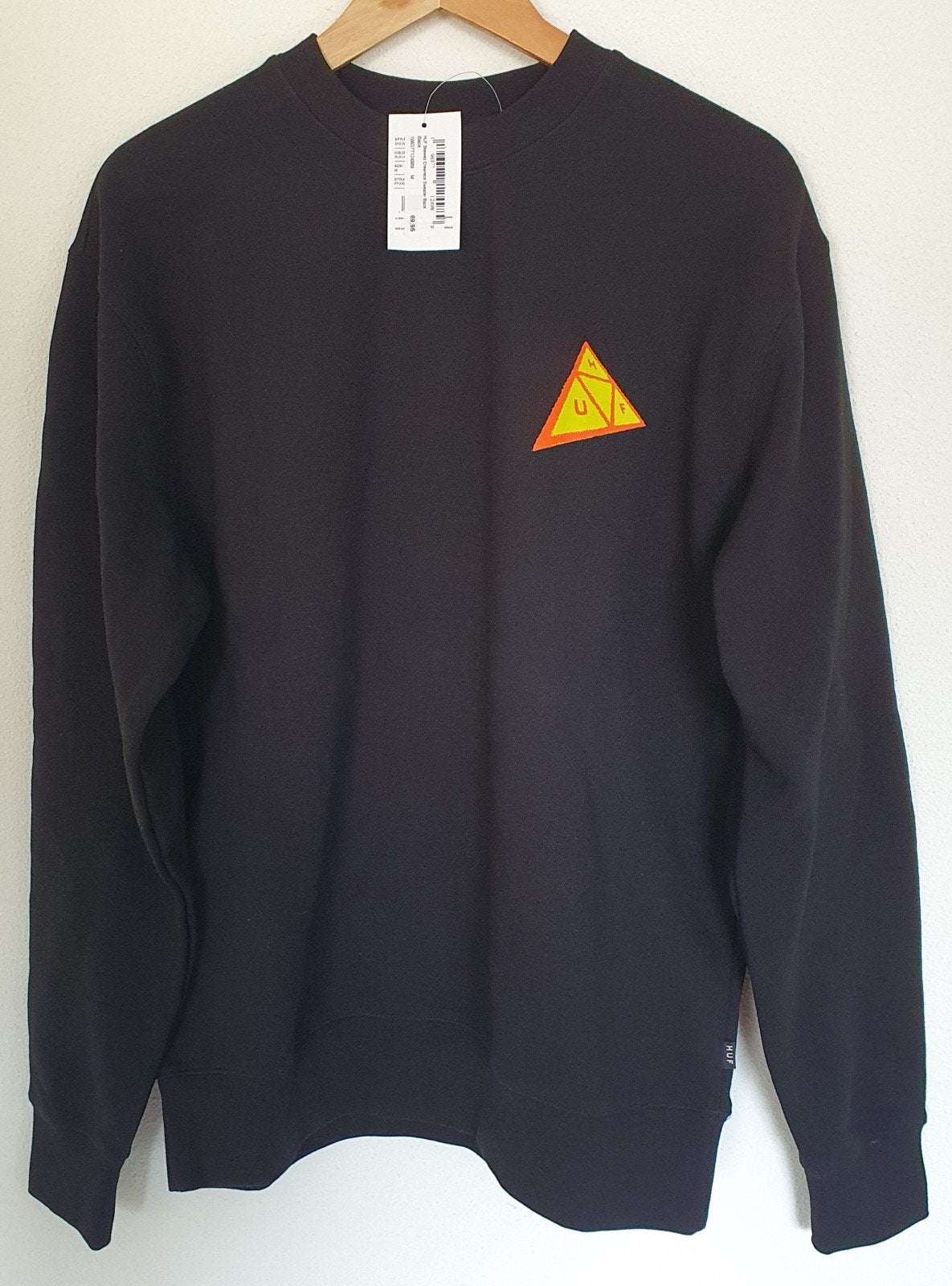 Huf Trui Maat M, Zwart, Nieuw, HUF, Verzenden