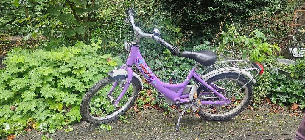 Puky 18 inch kinderfiets, Ophalen, Terugtraprem, Puky, 16 tot 20 inch