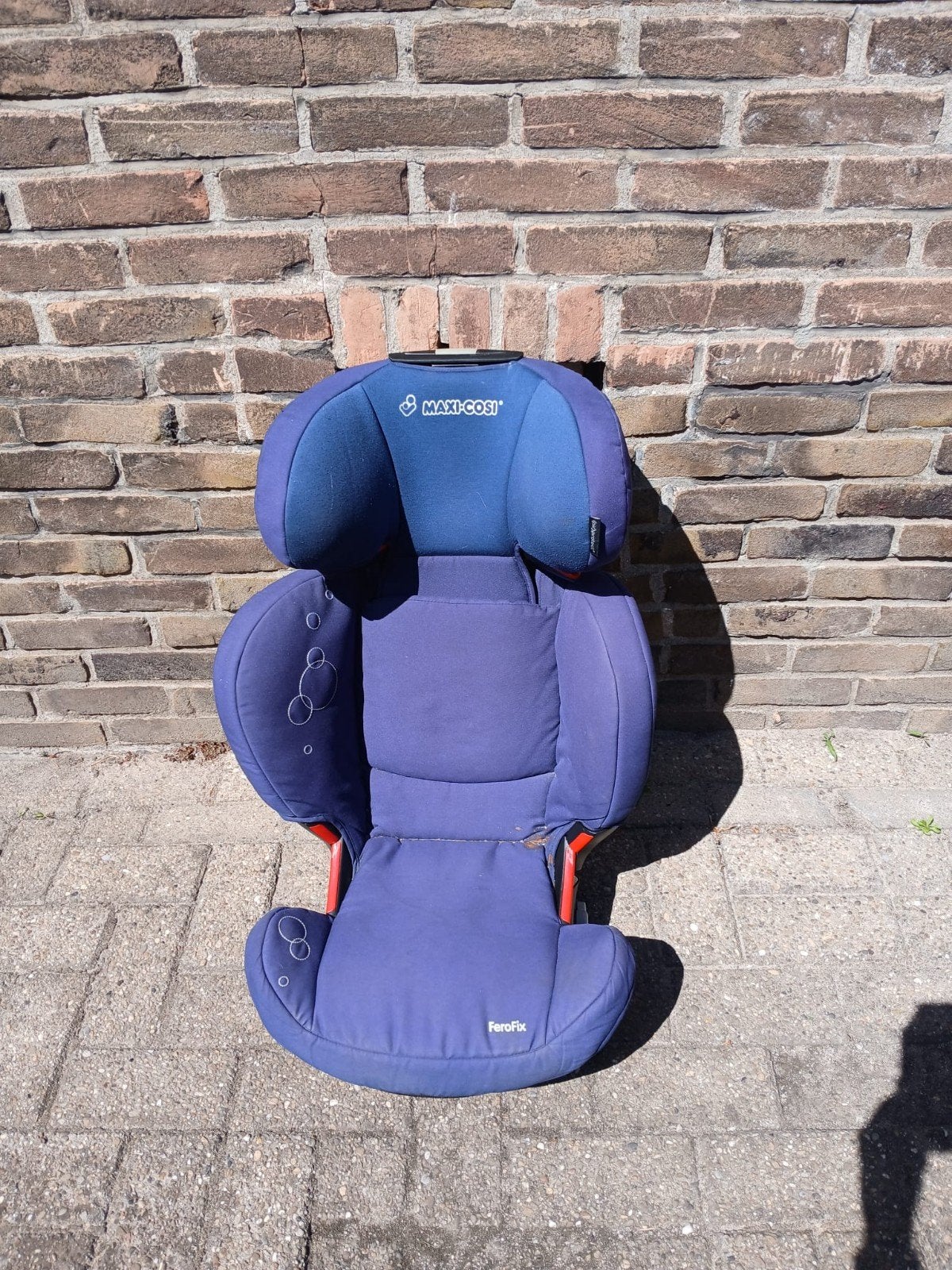 Maxi-Cosi FeroFix autostoel - Blauw (15-36 kg), Kinderen en Baby's, Autostoeltjes, Ophalen, Gebruikt, 15 t/m 36 kg, Verstelbare rugleuning