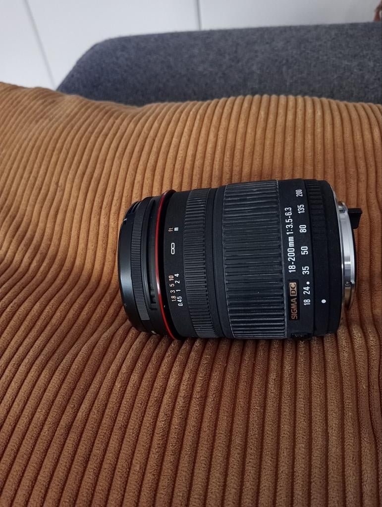Sigma DC 18-200 lens, Ophalen of Verzenden, Telelens