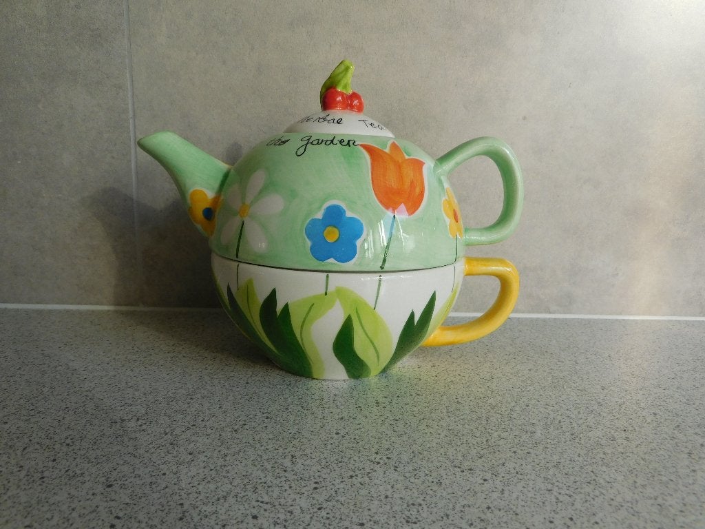 Tea for One Herbal Tea Garden Price & Kensington, Overige merken, Keramiek, Ophalen of Verzenden, Zo goed als nieuw