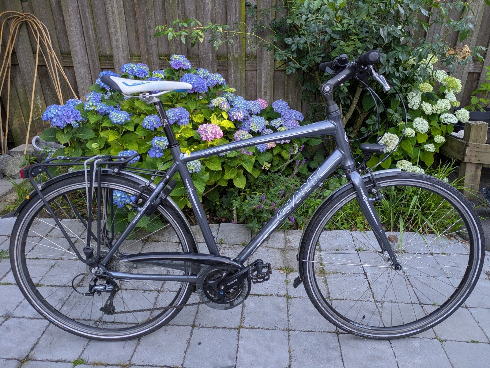 Giant Ligero RS2 herenfiets - Goede staat, Ophalen, 28 inch, Gebruikt, Velgrem