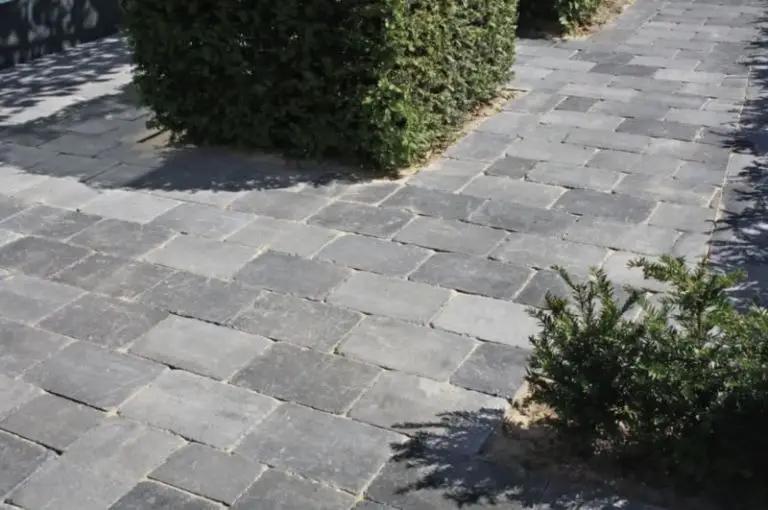 Trommelsteen grijs 20x30, 40 stuks, Tuin en Terras, Tegels en Klinkers, Ophalen, Zo goed als nieuw, Beton, Klinkers