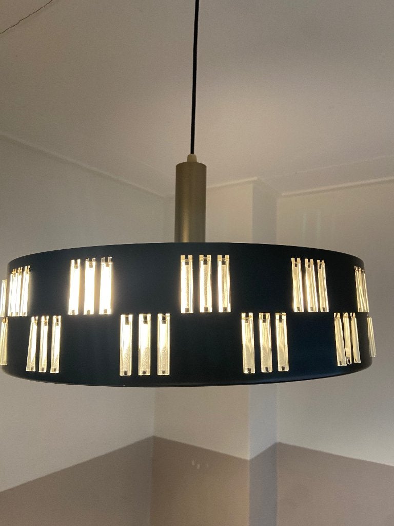 Vintage lamp | hanglamp space age 60s 70s 80s design, Ophalen, Gebruikt, 60s, 70s, space age, design, vintage, E27 (groot)