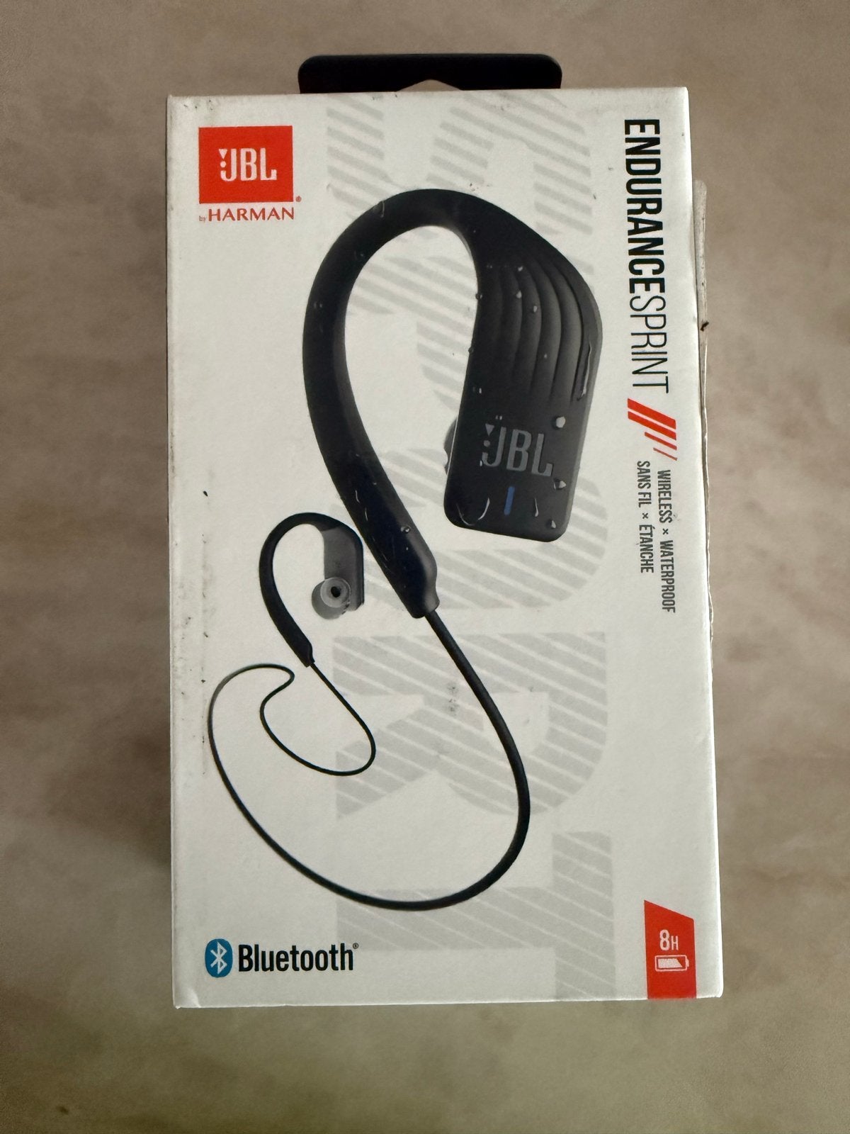 JBL Endurance Sprint Draadloze In-ear Hoofdtelefoon Zwart, In-ear, Gebruikt, JBL, Bluetooth