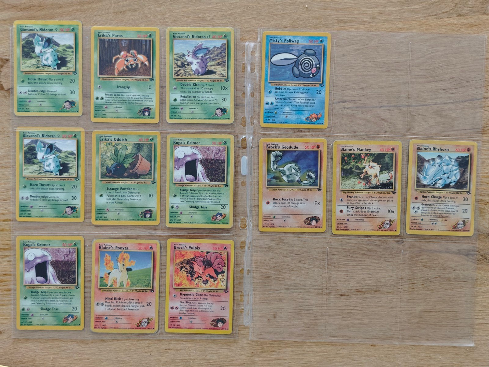 Gym Challenge Pokemon kaarten, Ophalen of Verzenden, Meerdere kaarten