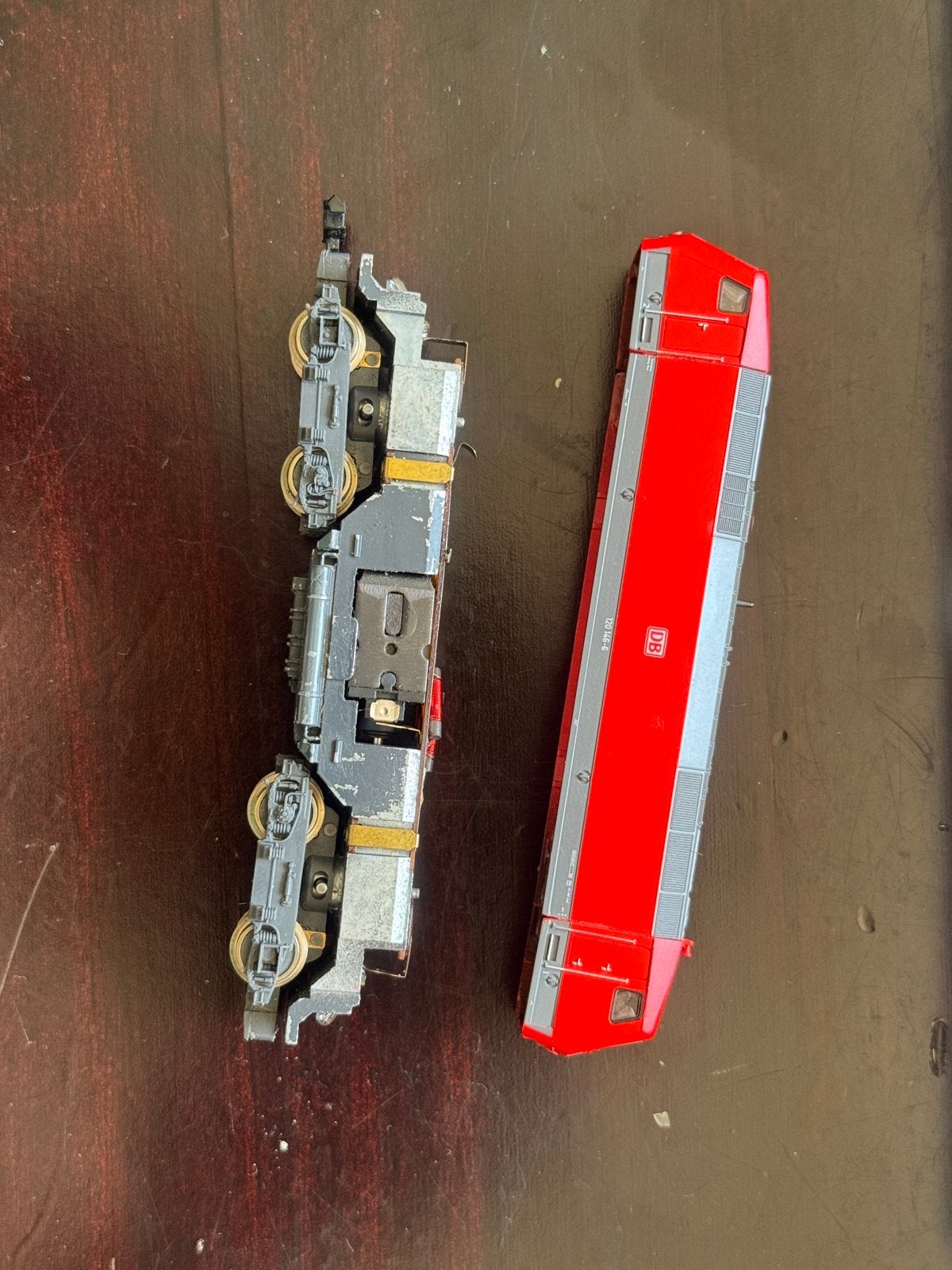 Fleischmann Piccolo 7360 Chassis met extra kap | 1/160, Gebruikt, Fleischmann, Ophalen of Verzenden, Analoog