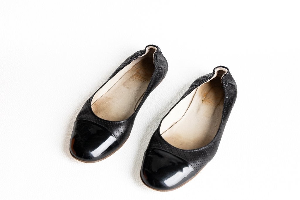 Zwarte ballerina's Gallucci maat 40, Zwart, Gallucci, Gedragen, Ballerina's