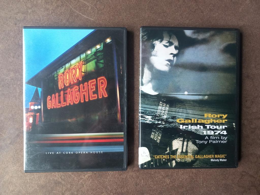Rory Gallagher DVD's Live at Cork & Irish Tour 1974, Gebruikt, Alle leeftijden, Boxset, Muziek en Concerten