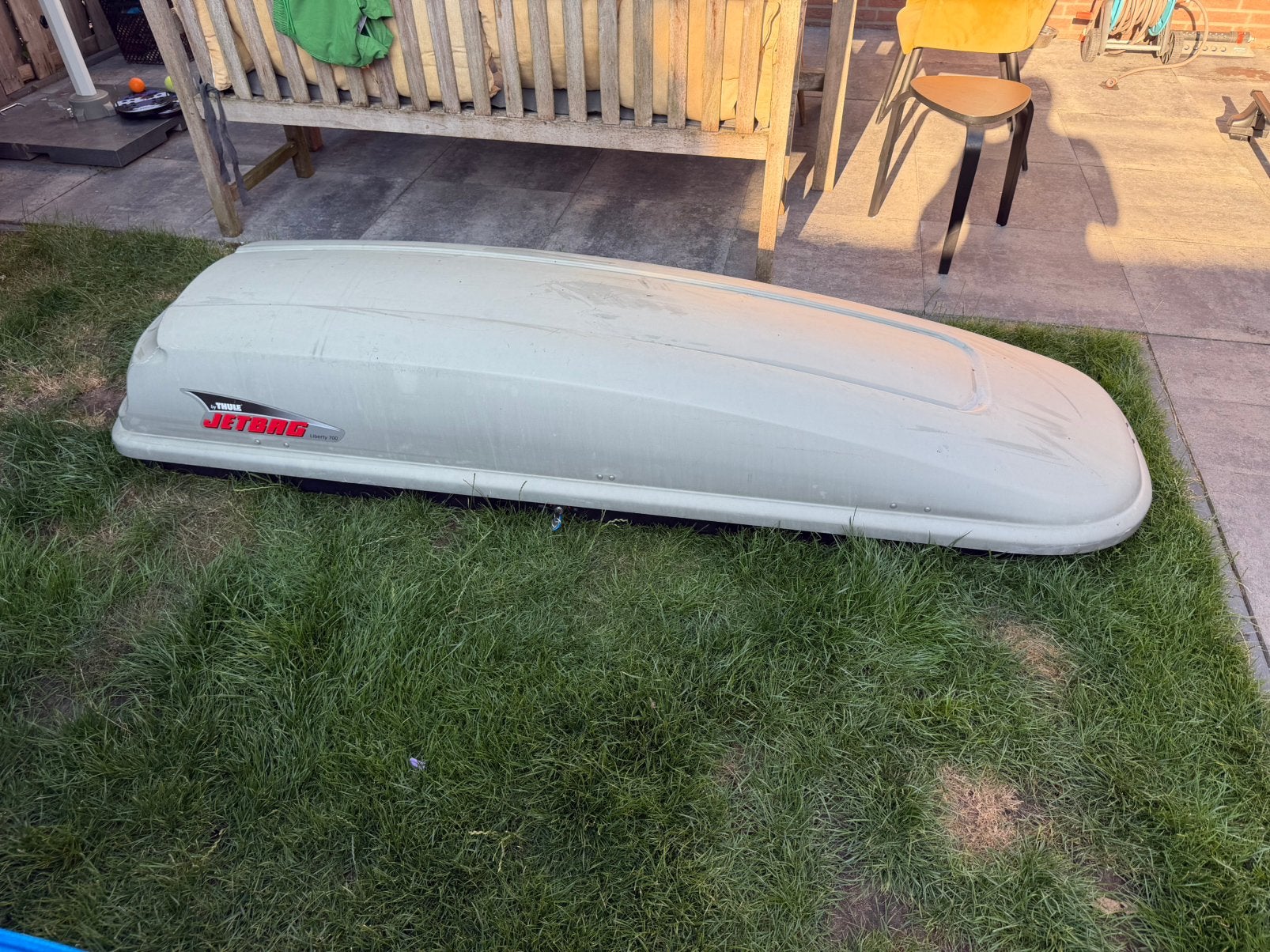 Thule jetbag liberty 700, Auto diversen, Dakkoffers, Ophalen, Gebruikt