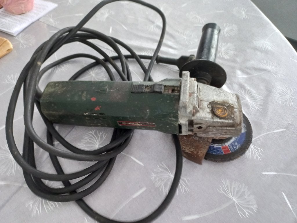 Metabo slijptol, Ophalen, Gebruikt, Minder dan 700 watt, Haakse handslijpmachine