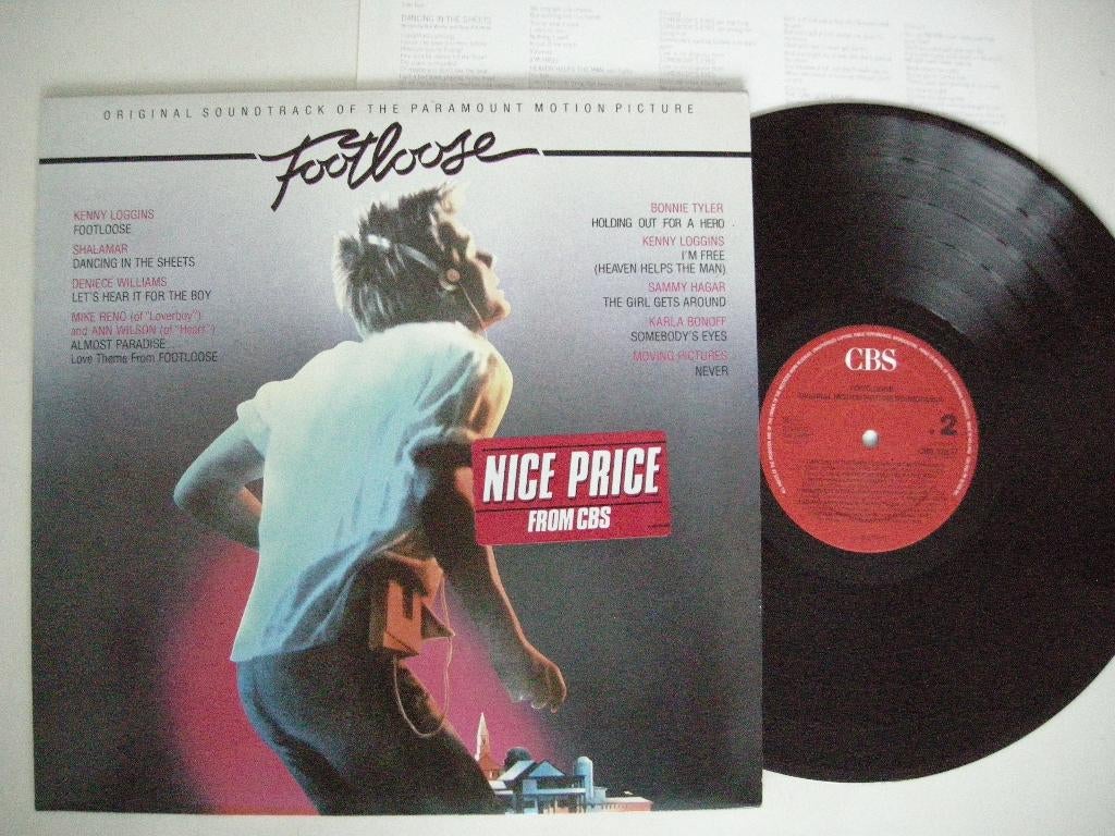 Footloose soundtrack - LP vinyl zgan, Ophalen, Zo goed als nieuw, 12 inch