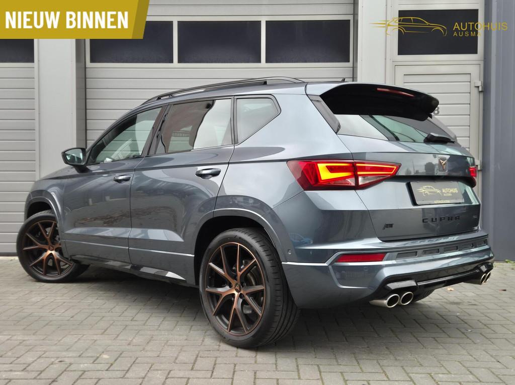 CUPRA Ateca 2.0 TSI 4DRIVE 350PK/ABT/Brembo/Pano/ACC/Virtual, Automaat, Gebruikt, Zwart, 4 cilinders