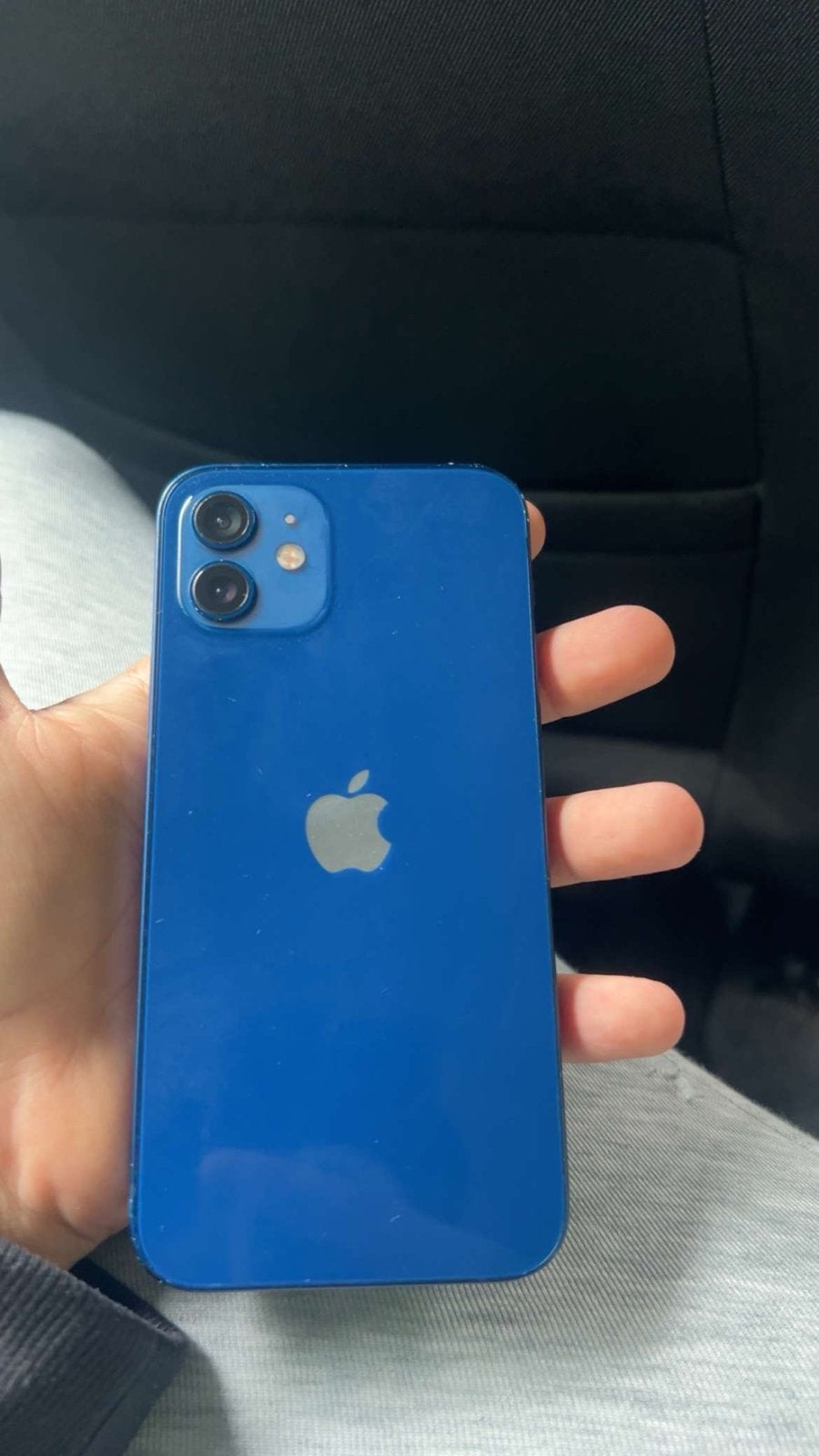 iPhone 12 blauw - scherm kapot, Telecommunicatie, Ophalen of Verzenden, Gebruikt, Blauw, IPhone 12 Mini