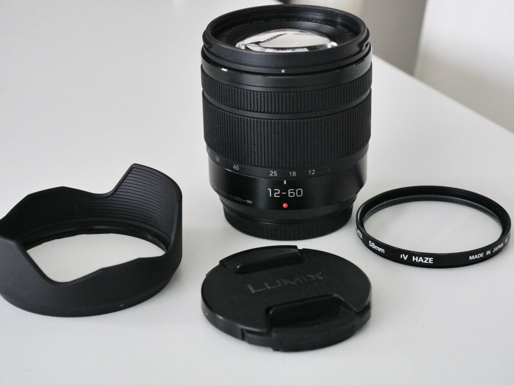Panasonic Lumix 12-60 3.5-5.6, 12-60mm Power OIS, nieuwstaat, Ophalen of Verzenden, Zo goed als nieuw, Standaardlens, Beeldstabilisatie