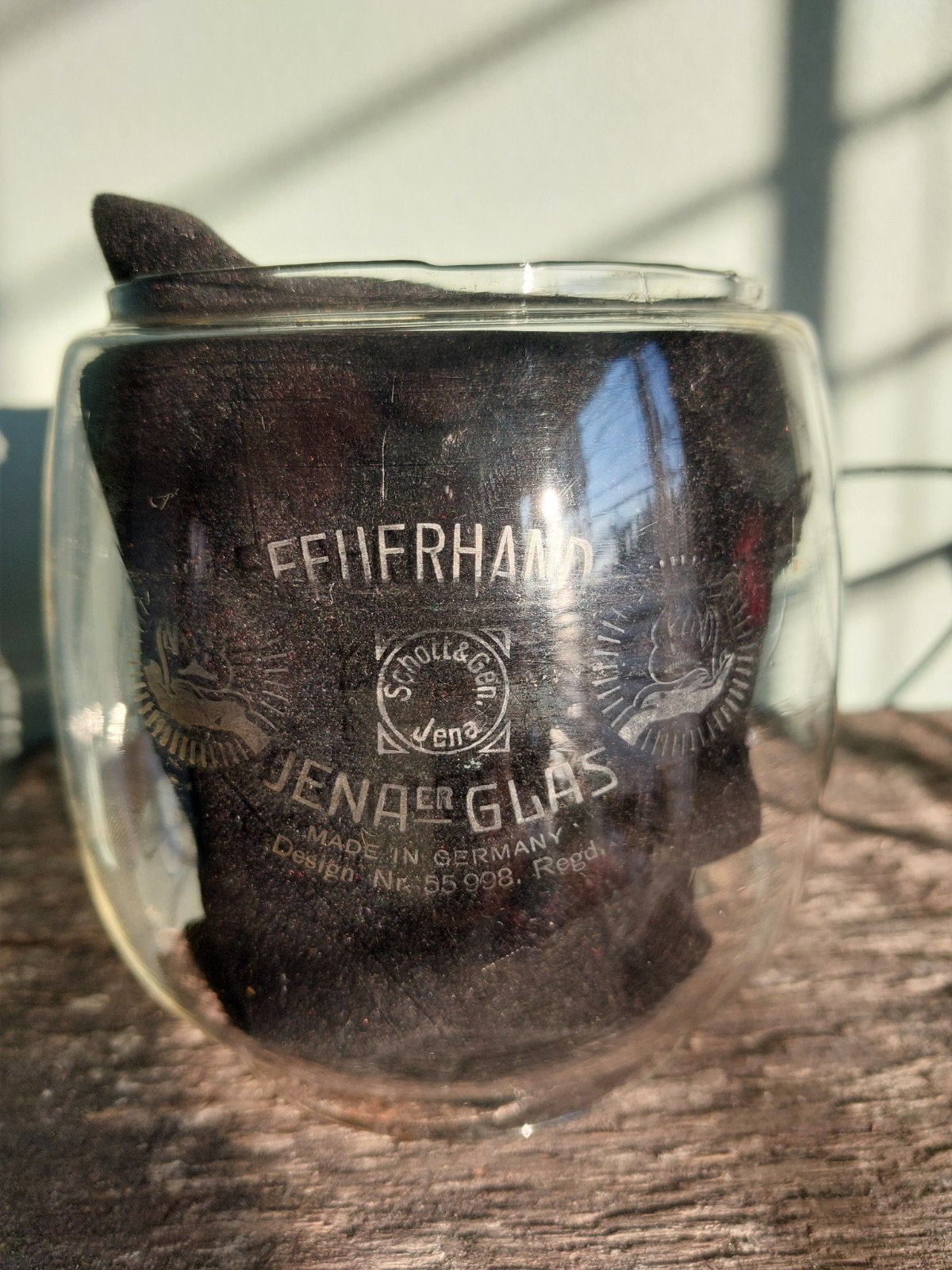 Feuerhand 270 Lampenglas met houder - Vintage, Antiek en Kunst, Antiek | Lampen, Ophalen of Verzenden